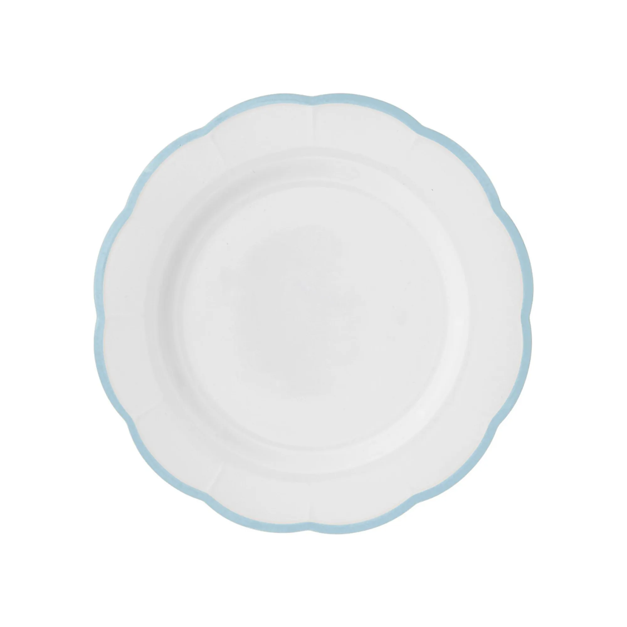 Bitossi Light Blue Petalo Plate