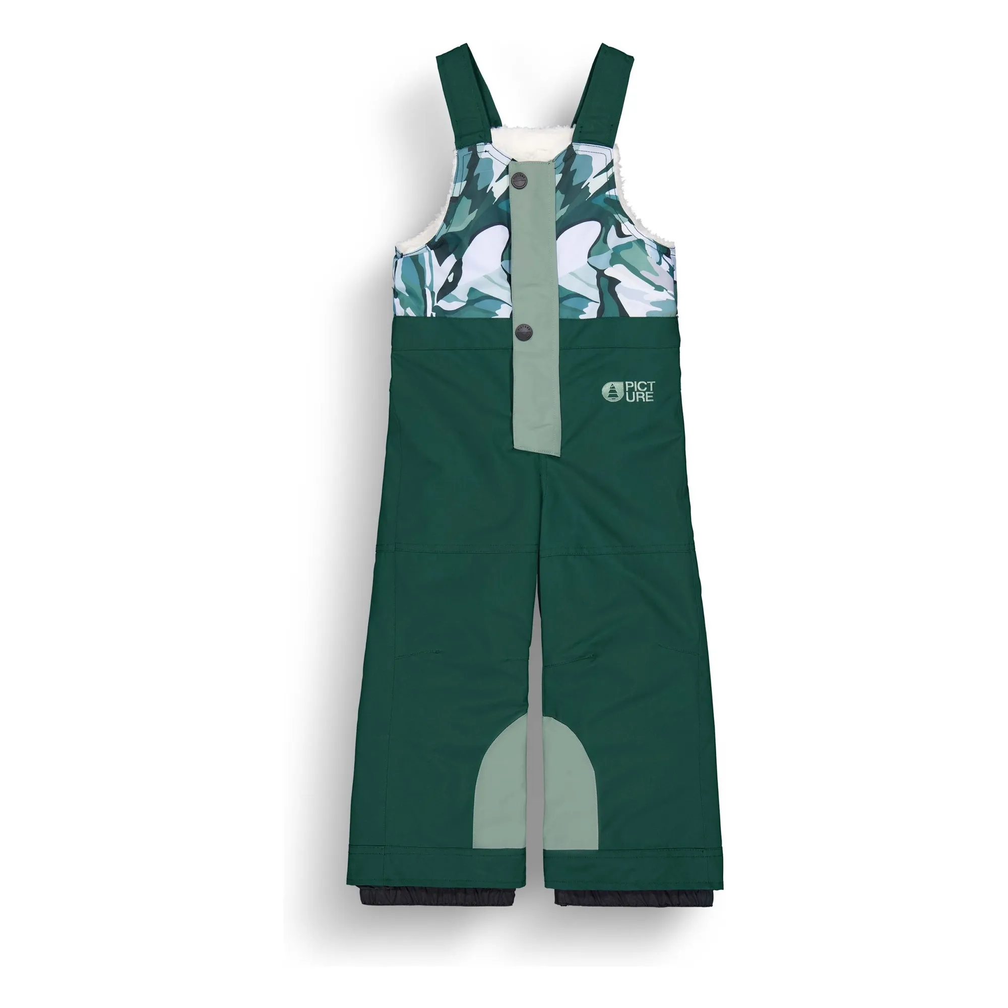 Picture Green Snowy Ski Overalls