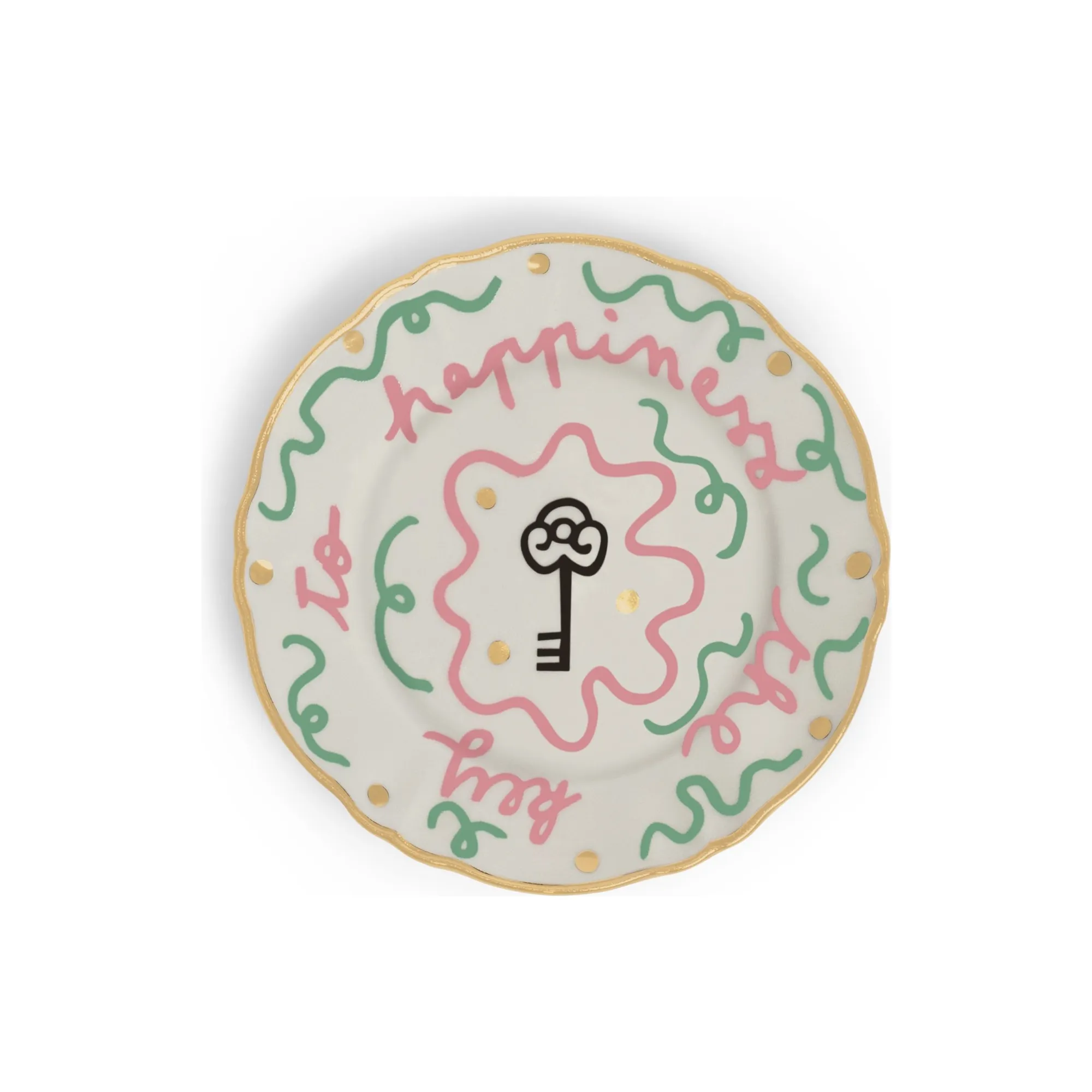 Bitossi Multicoloured Chiave Plate