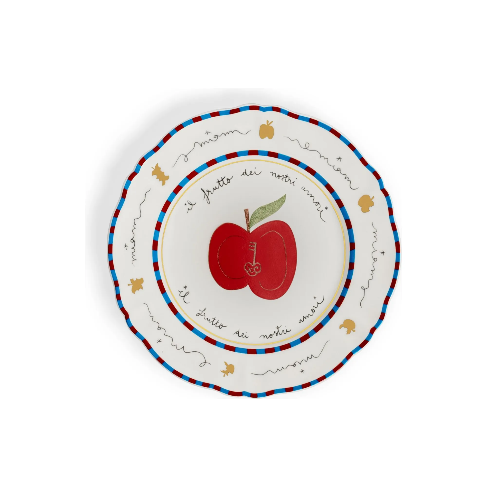 Bitossi Multicoloured Mela Plate