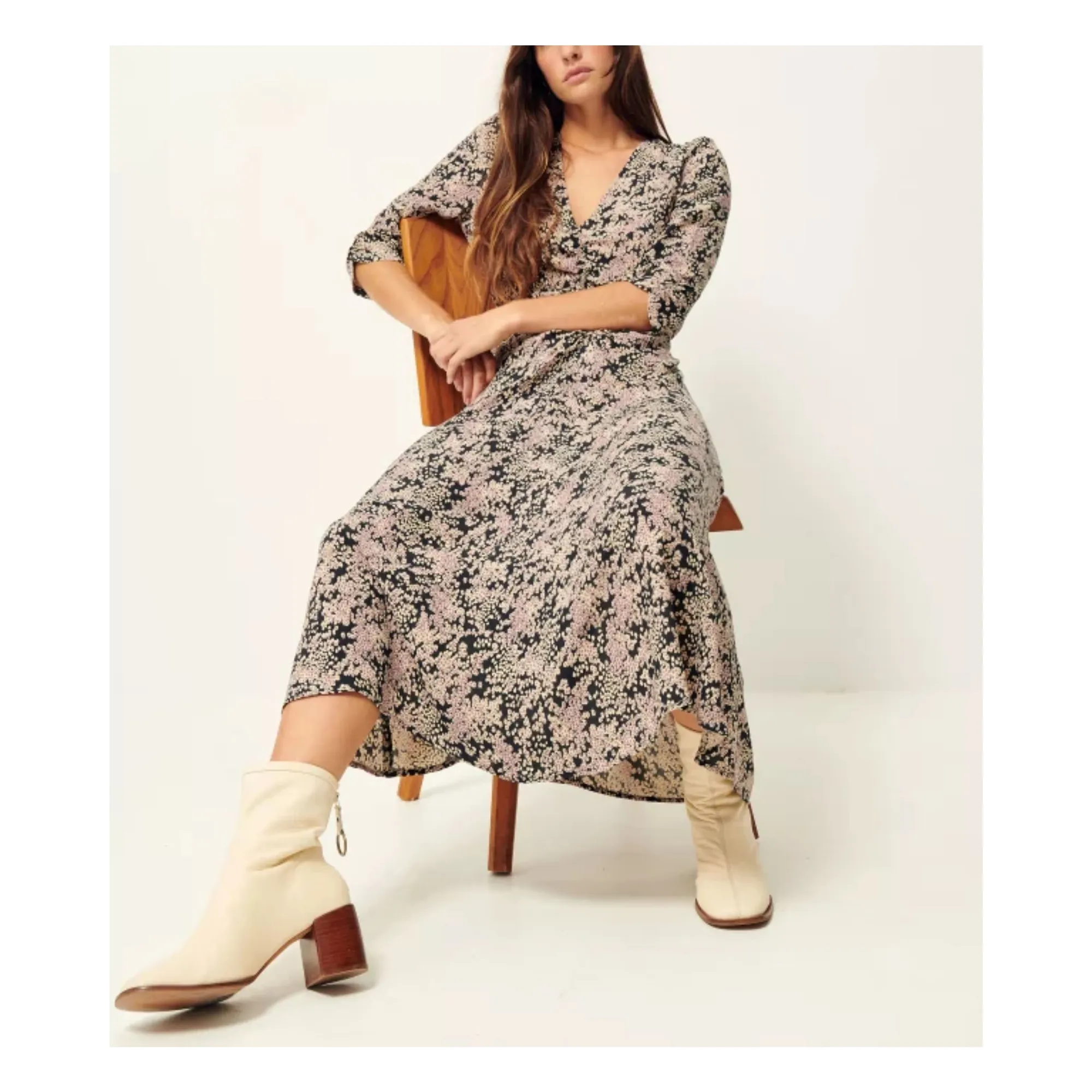 Robe Nylia | Violet- Image produit n°2