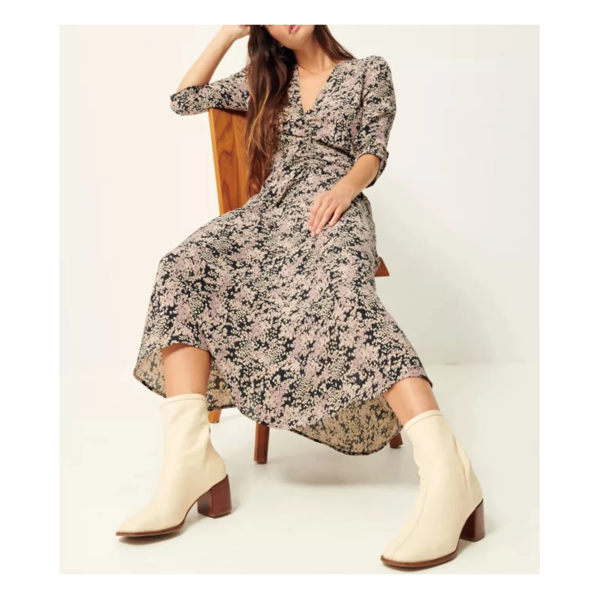 Robe Nylia | Violet- Image produit n°1