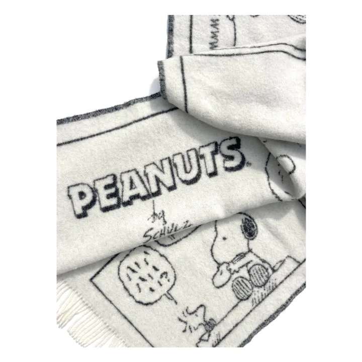 Plaid Peanuts | Noir- Image produit n°5