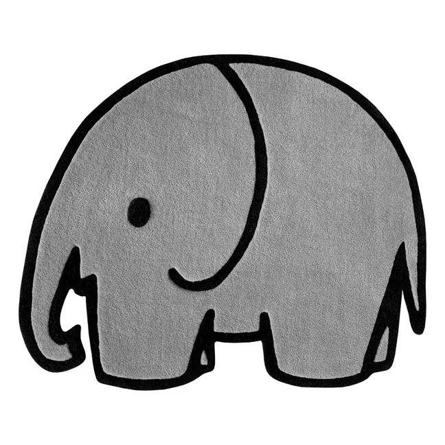 Alfombra Miffy Elefante | Gris
