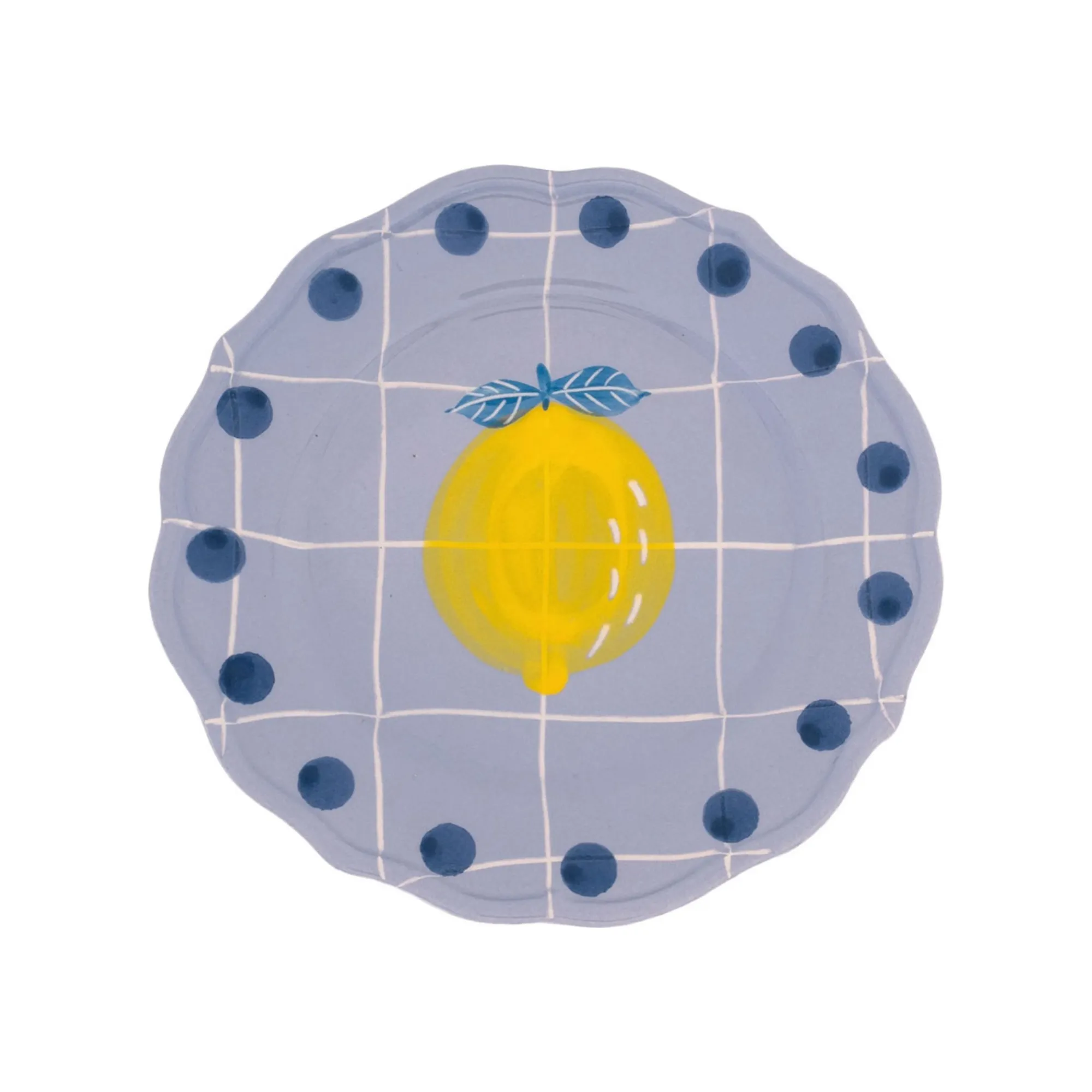 Bitossi Lavender Lemon Plate