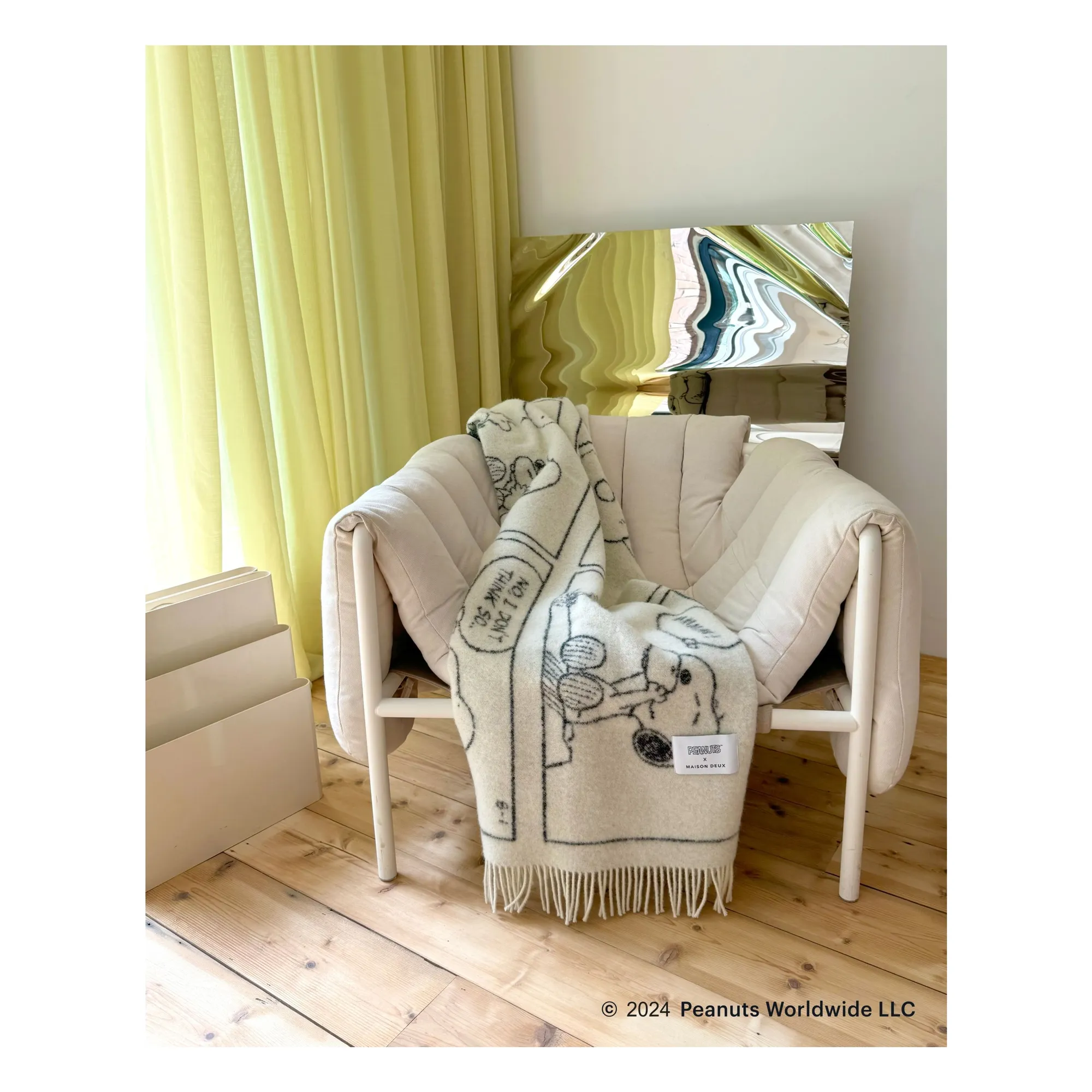 Maison Deux - Plaid Peanuts (Maison Deux) - Image 1