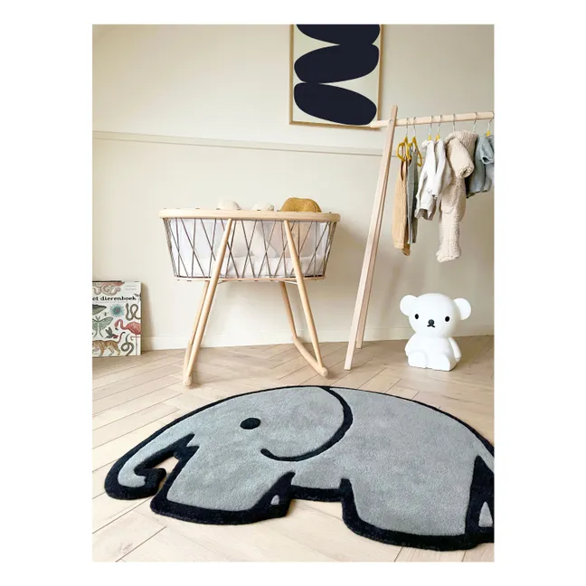 Alfombra Miffy Elefante | Gris