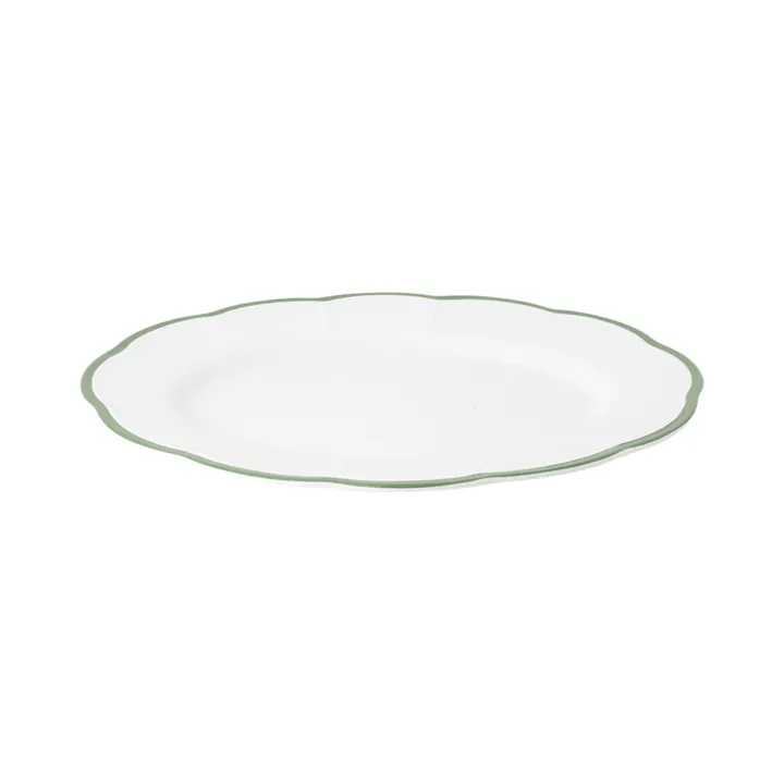 Plat de service Petalo | Vert d'eau- Image produit n°1