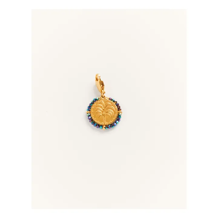 Collier Chaine et Charms Disco | Doré- Image produit n°3
