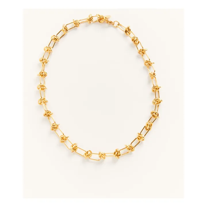 Collier Sous Les Palmiers | Doré- Image produit n°2