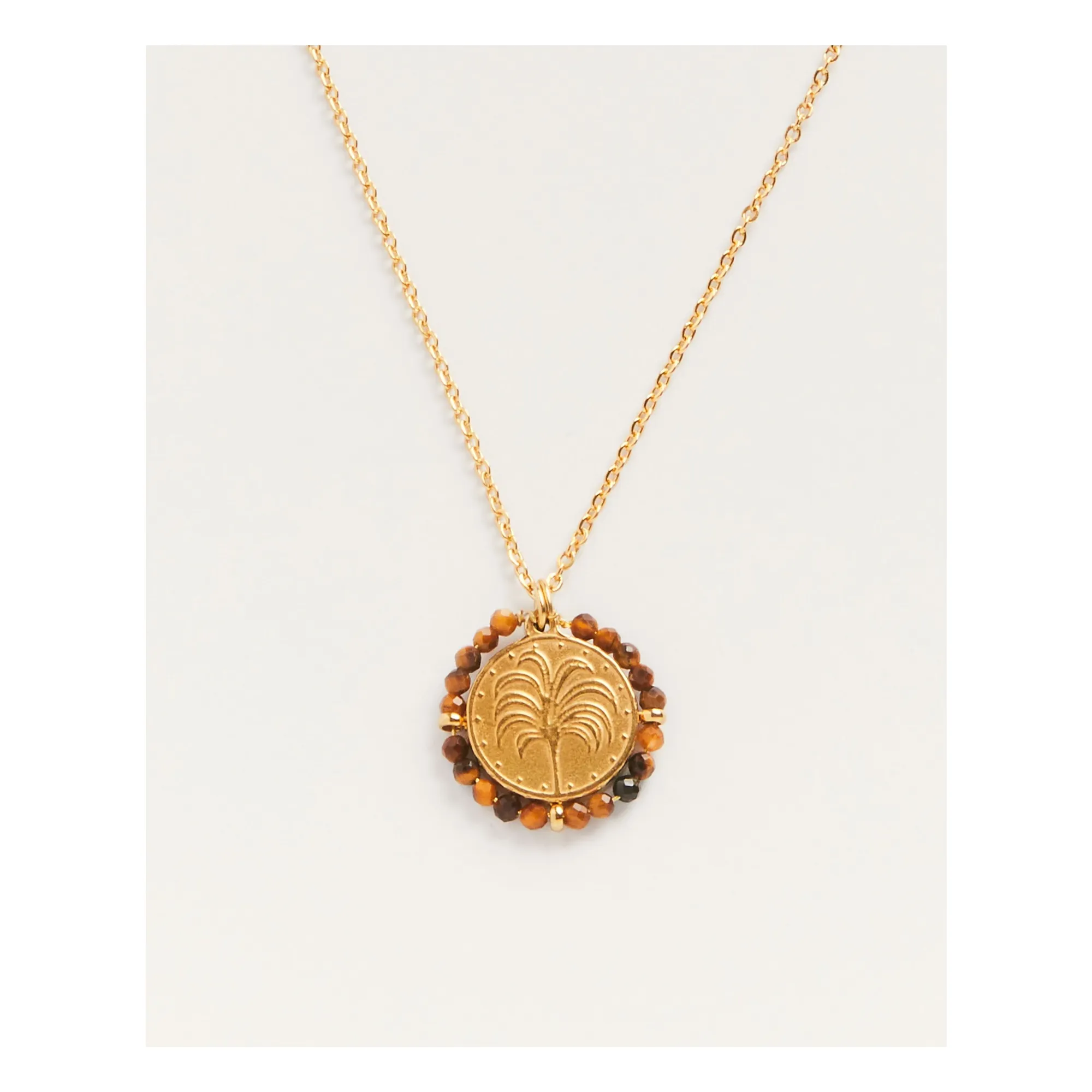 Palas Oeil De Tigre Belamar Necklace