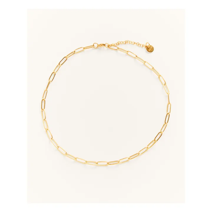 Collier Maillons et Charms Colorés | Doré- Image produit n°2