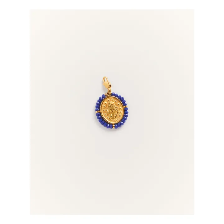 Collier Chaine et Charms Disco | Doré- Image produit n°4