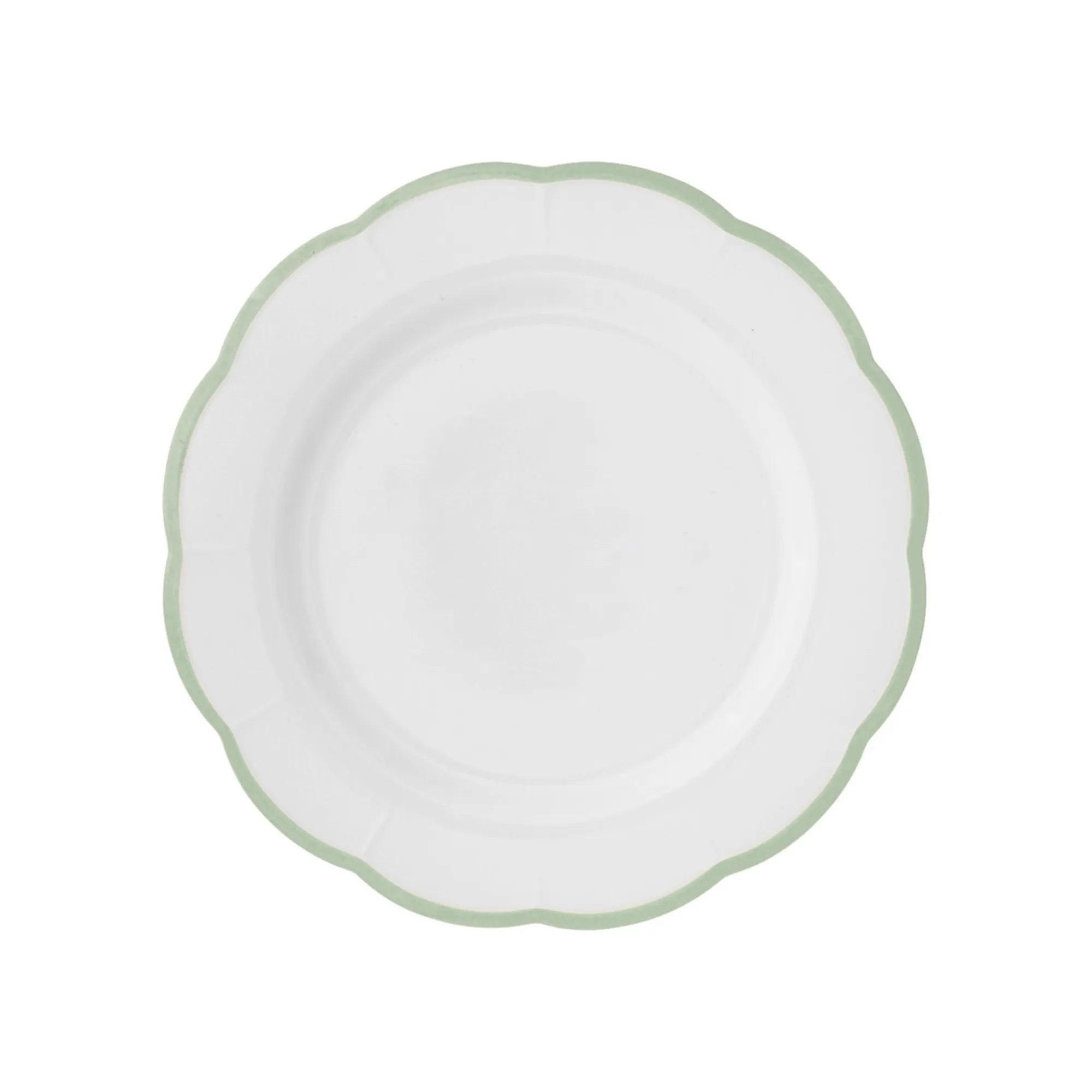 Bitossi Green Water Petalo Plate