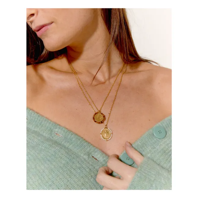 Collar Santa María | Blanco