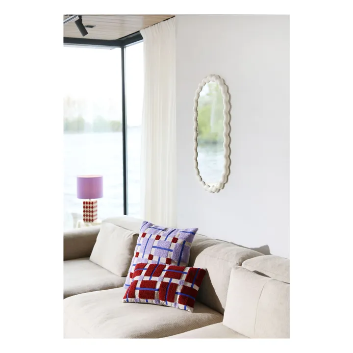 Miroir Zigzag | Crème- Image produit n°1
