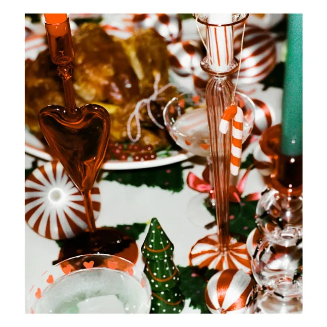 Candeliere classico Love | Rosso