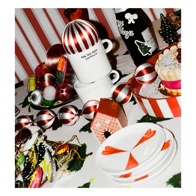Clasic Love Dessert Teller | Weiß