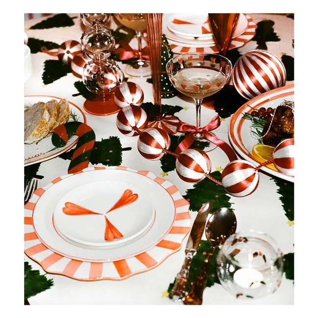 Piatto da dessert Clasic Love | Bianco