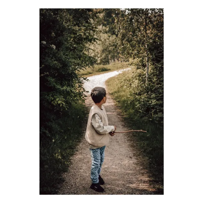 Pos Junior Sleeveless Vest | Sand