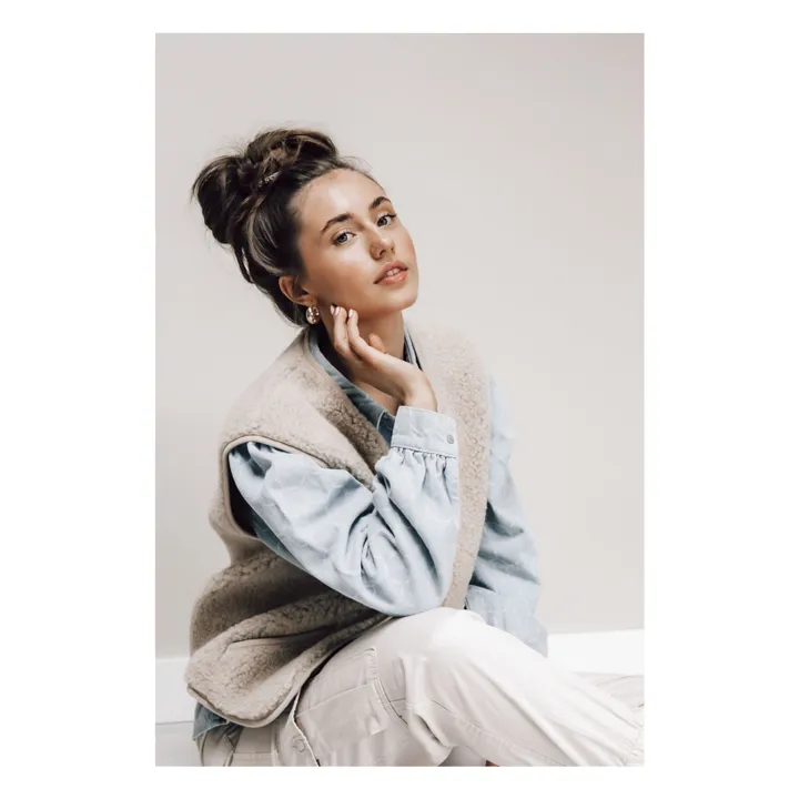 Veste Sans Manches Pos Light - Collection Adulte | Sable- Image produit n°3