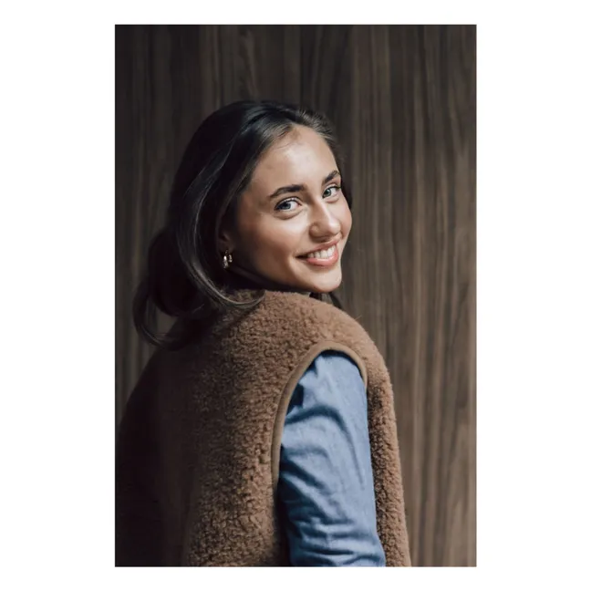 Ärmellose Jacke Tyb Light - Adult Collection | Braun