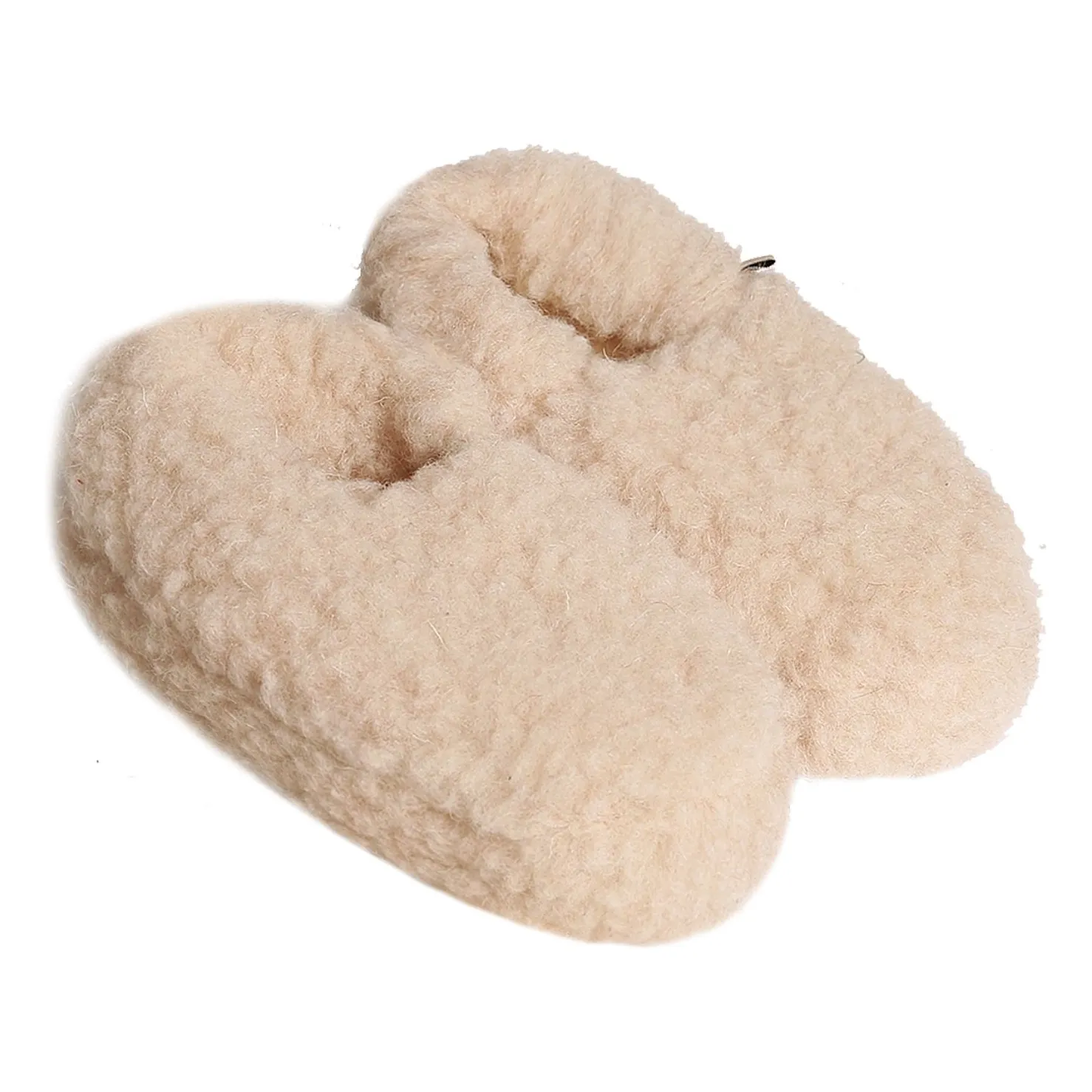 Alwero Beige Siberian Slippers - Adult Collection