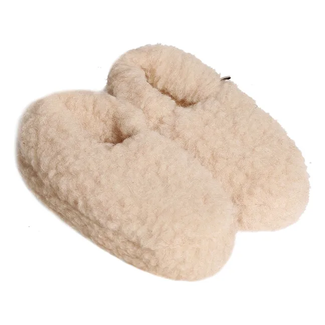Pantofole siberiane - Collezione adulti | Beige