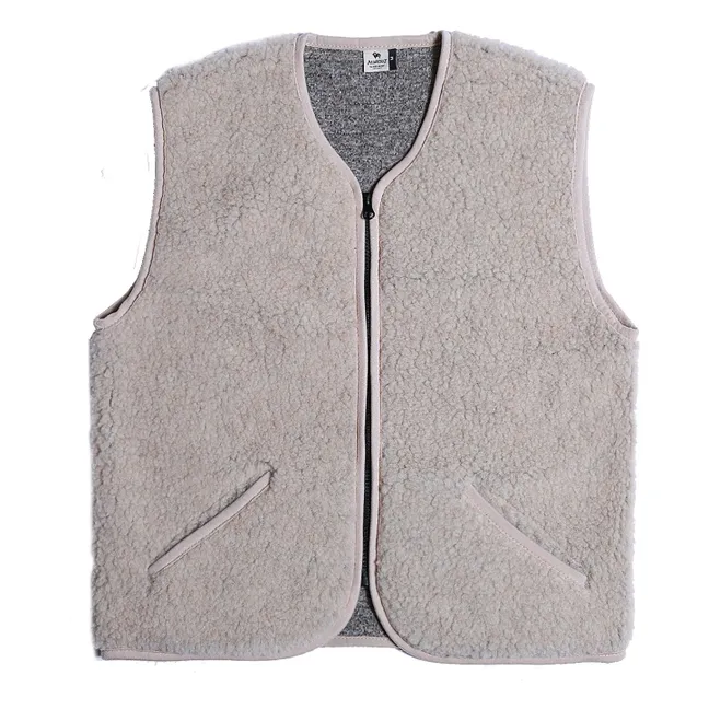 Pos Junior Sleeveless Vest | Sand