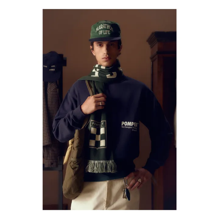 Pompeii sweatshirt | Navy blue- Product image n°3