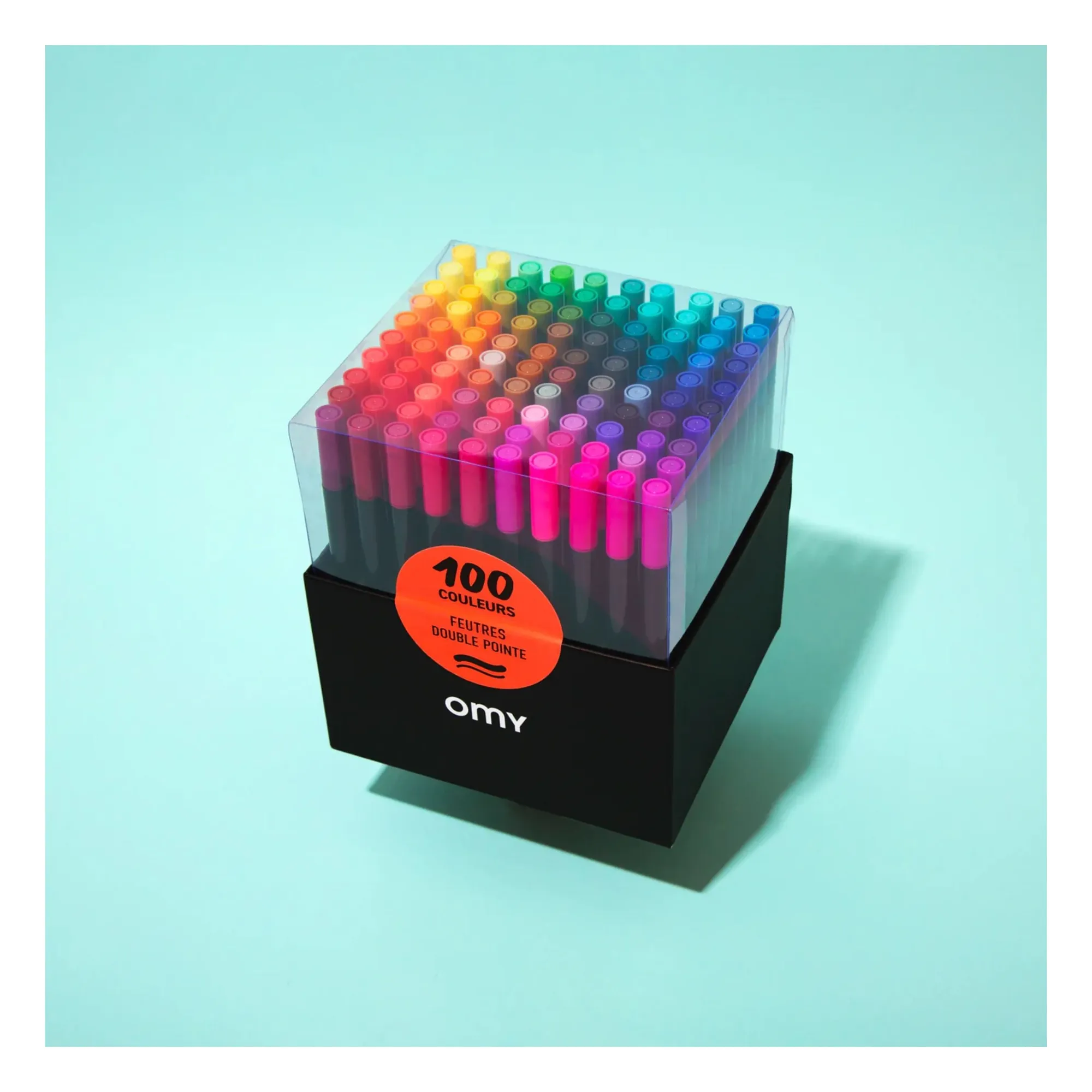 Box of 100 markers- Product image n°0