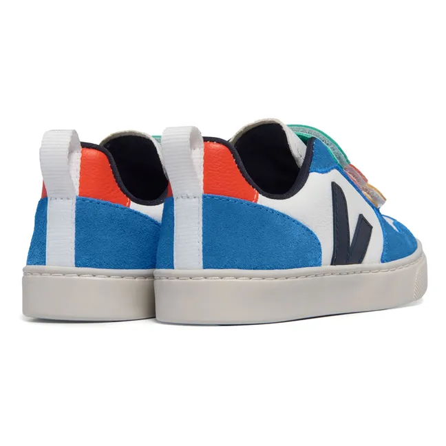 Baskets Scratchs V-10 | Bleu Clair