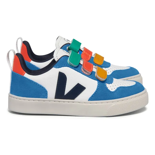Baskets Scratchs V-10 | Bleu Clair