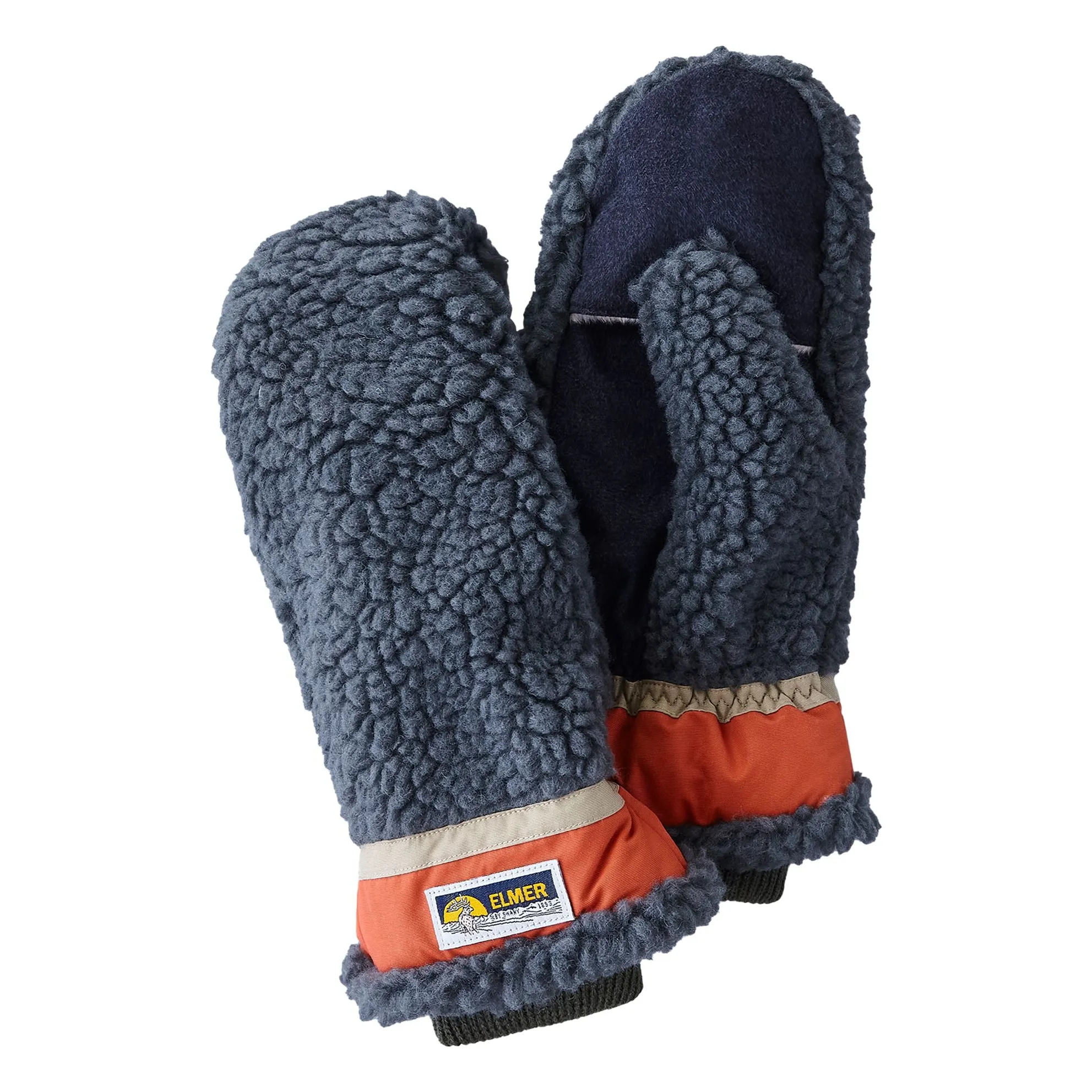 Elmer By Swany Verdigris Teddy Wool Mittens