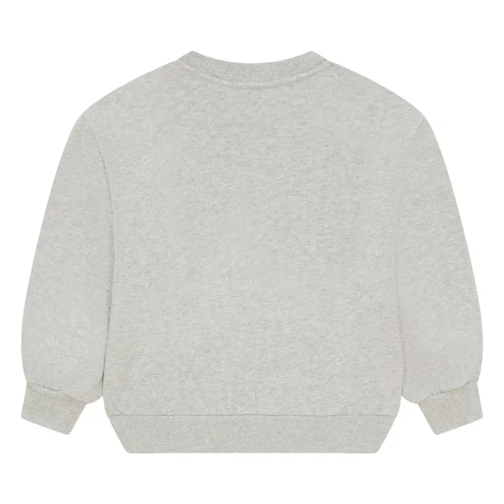 Sweatshirt col rond SHOBU | Gris chiné- Image produit n°3