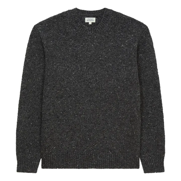 Pullover Donegal Wolle | Kohlegrau- Produktbild Nr. 0
