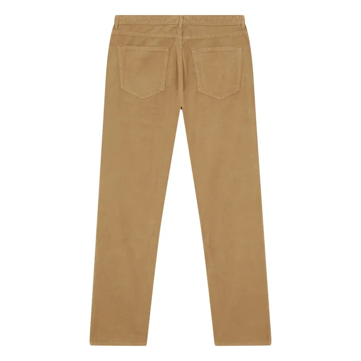 Tim Hose aus geripptem Velours | Khaki- Produktbild Nr. 1