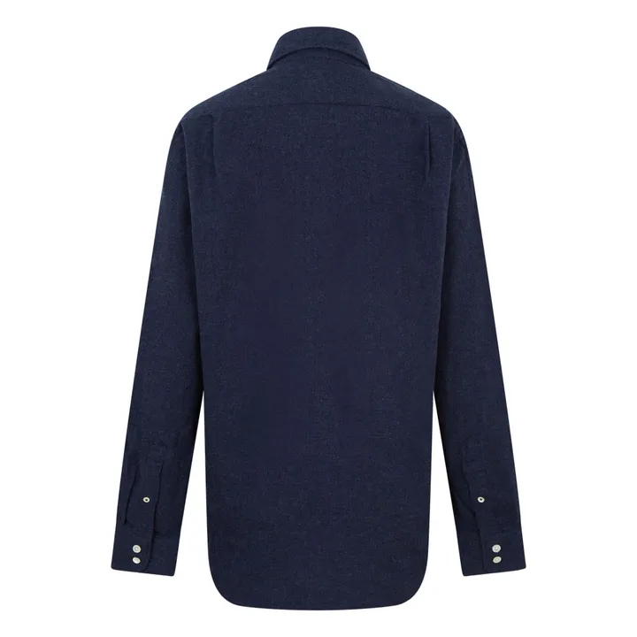Paul Flannel Hemd | Navy- Produktbild Nr. 1