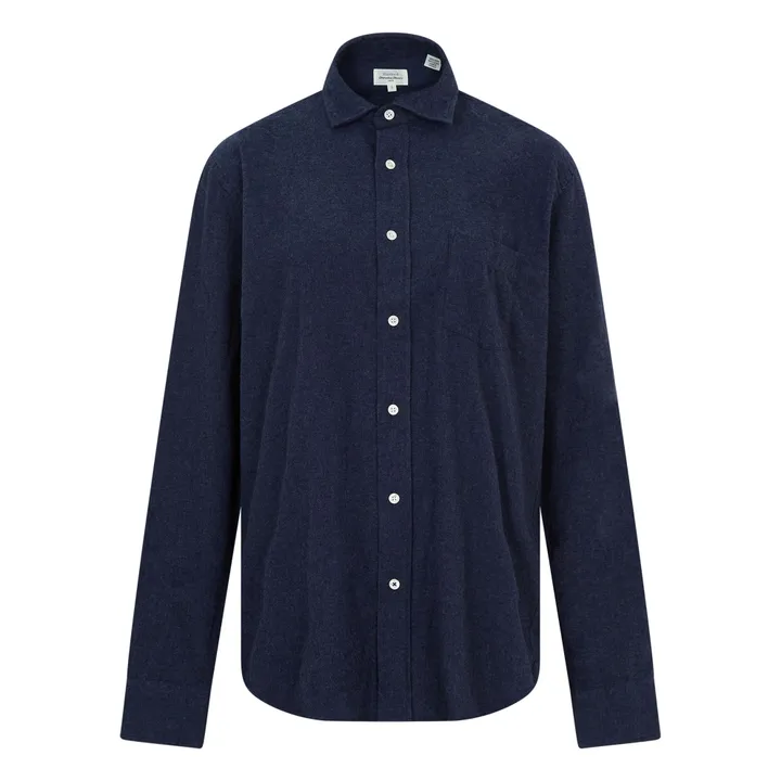 Paul Flannel Hemd | Navy- Produktbild Nr. 0
