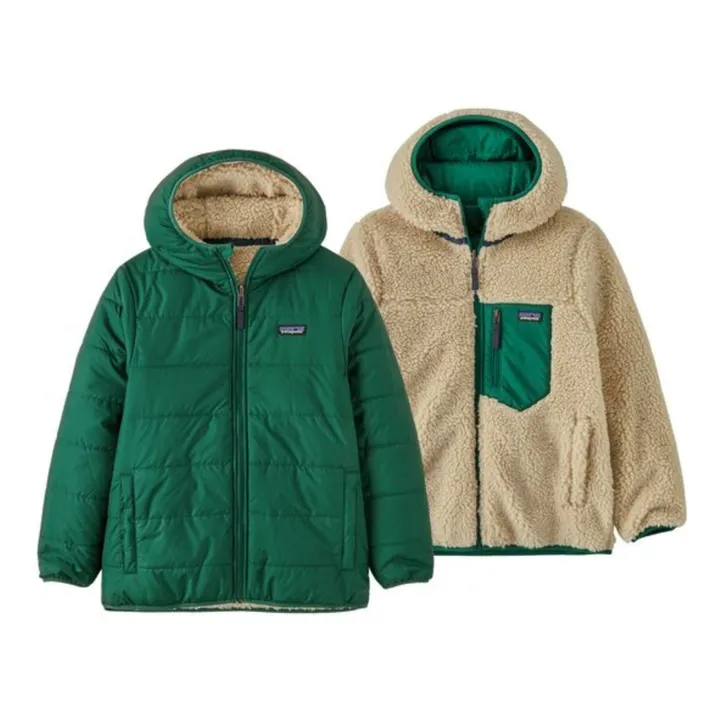Ready Freddy Reversible Down Jacket Recycled Fiber | Green- Product image n°2