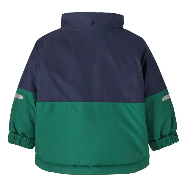 Chaqueta de esquí de fibra reciclada Pile | Azul Marino