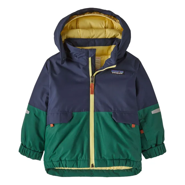 Chaqueta de esquí de fibra reciclada Pile | Azul Marino