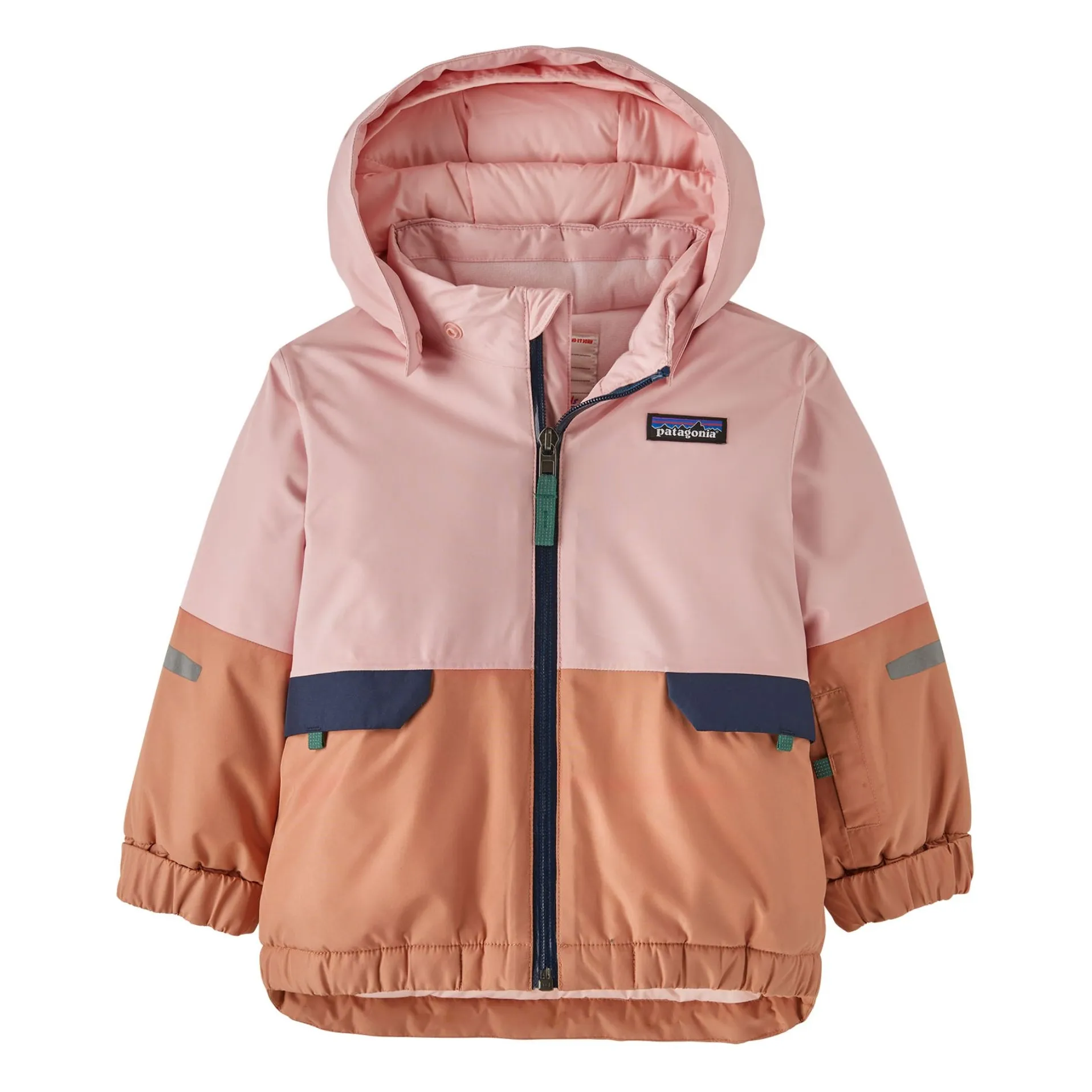 Veste de ski Pile Fibres Recyclées | Rose pâle- Image produit n°0