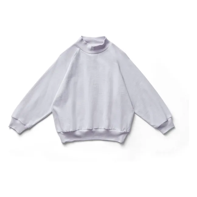 Organic Pima Cotton Raglan T-Shirt | Lilac