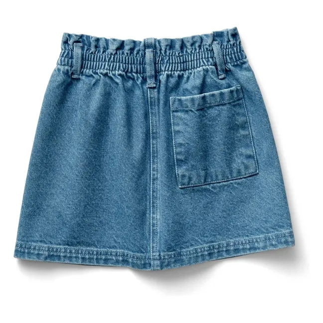 Falda Filipa Fibras recicladas | Azul