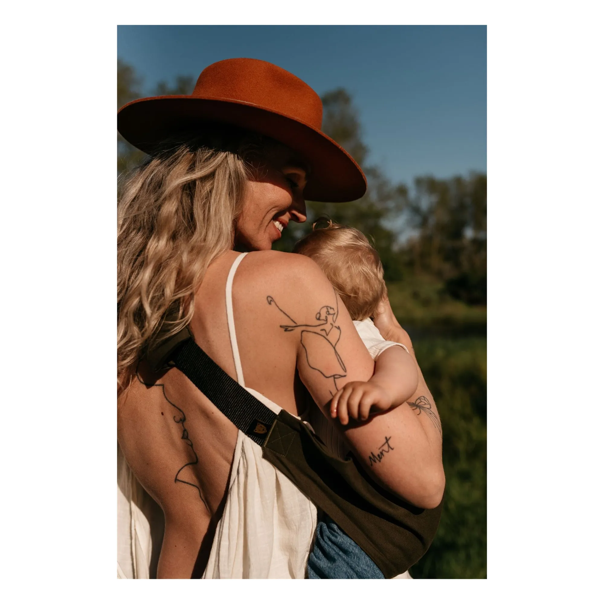 Porte-bébé | Vert foncé- Image produit n°6