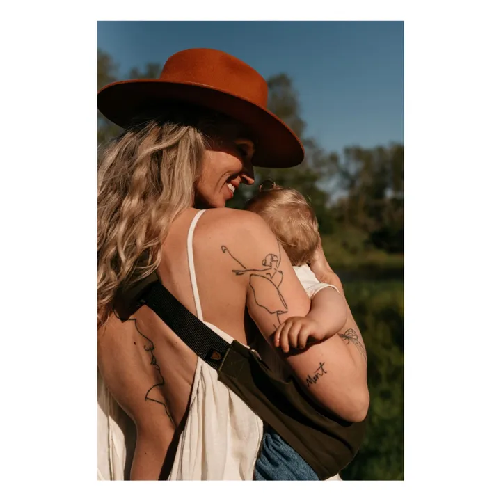 Portabebés | Verde Oscuro- Imagen del producto n°6