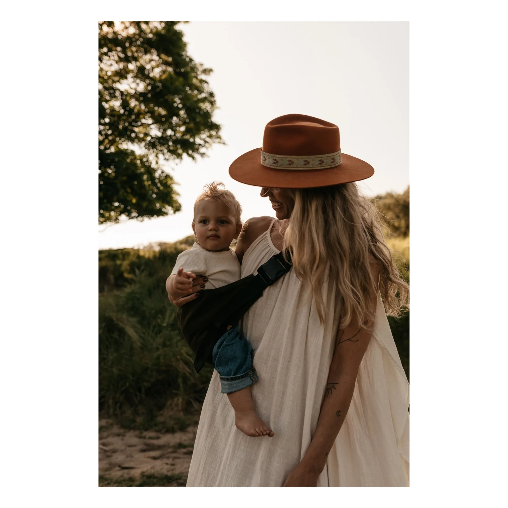 Porte-bébé | Vert foncé- Image produit n°2