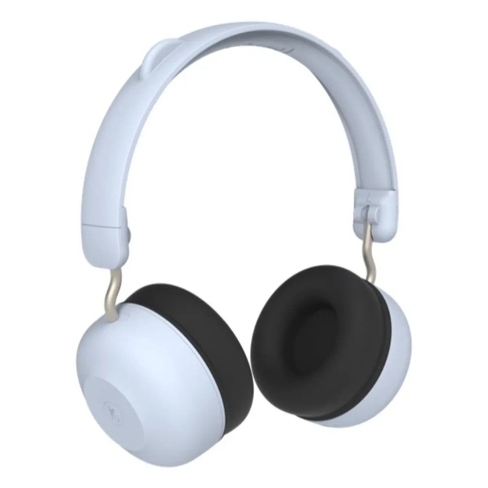Kreafunk Light Blue Buzz Junior Headphones