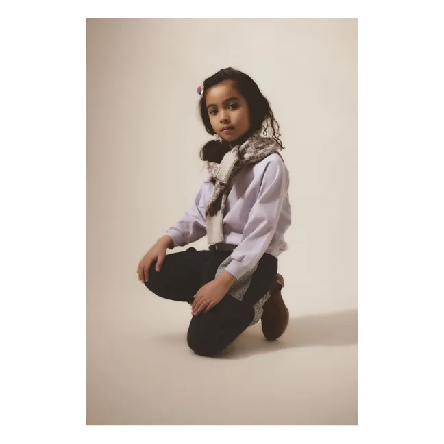 Organic Pima Cotton Raglan T-Shirt | Lilac